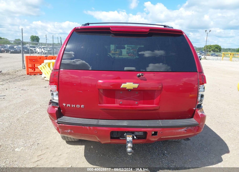 2013 CHEVROLET TAHOE LT VIN: 1GNSKBE00DR378853