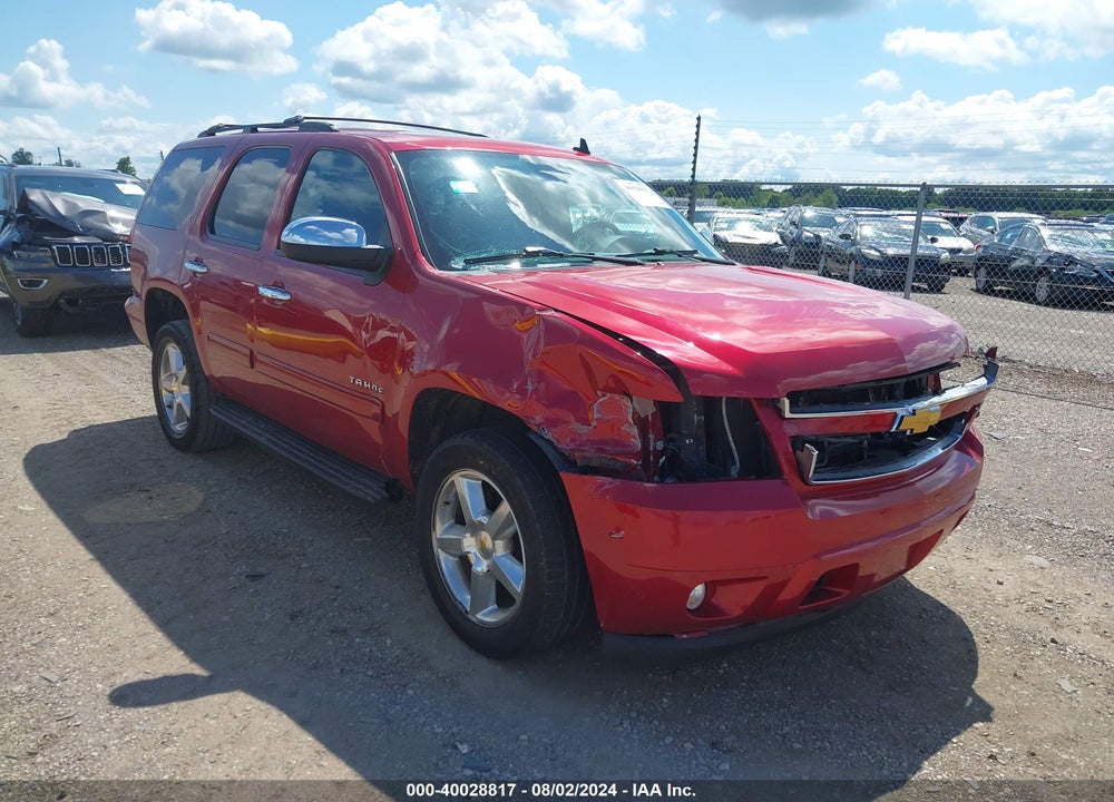 2013 CHEVROLET TAHOE LT VIN: 1GNSKBE00DR378853