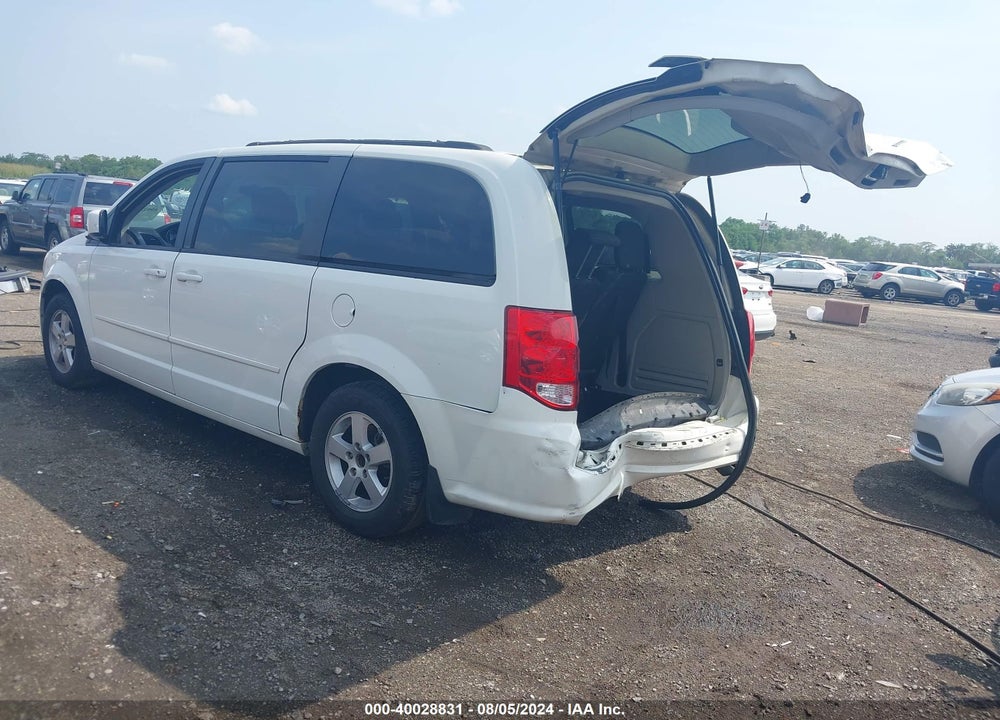 2012 DODGE GRAND CARAVAN SXT VIN: 2C4RDGCG5CR346732