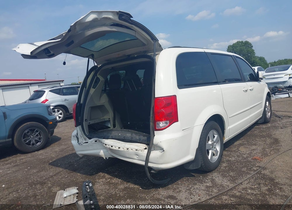 2012 DODGE GRAND CARAVAN SXT VIN: 2C4RDGCG5CR346732