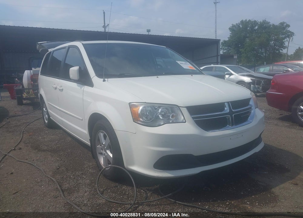 2012 DODGE GRAND CARAVAN SXT VIN: 2C4RDGCG5CR346732