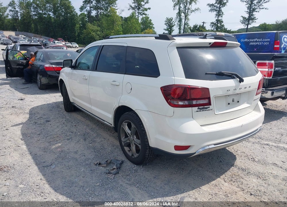 2016 DODGE JOURNEY CROSSROAD PLUS VIN: 3C4PDCGB5GT143860