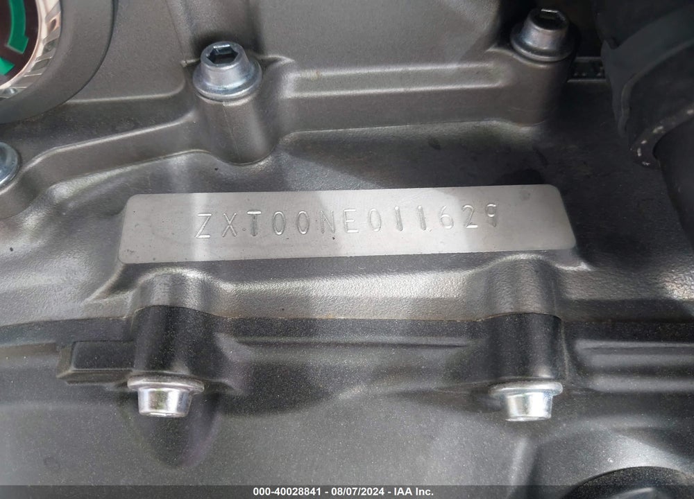 2020 KAWASAKI ZX1002 D VIN: JKBZXVD18LA003025