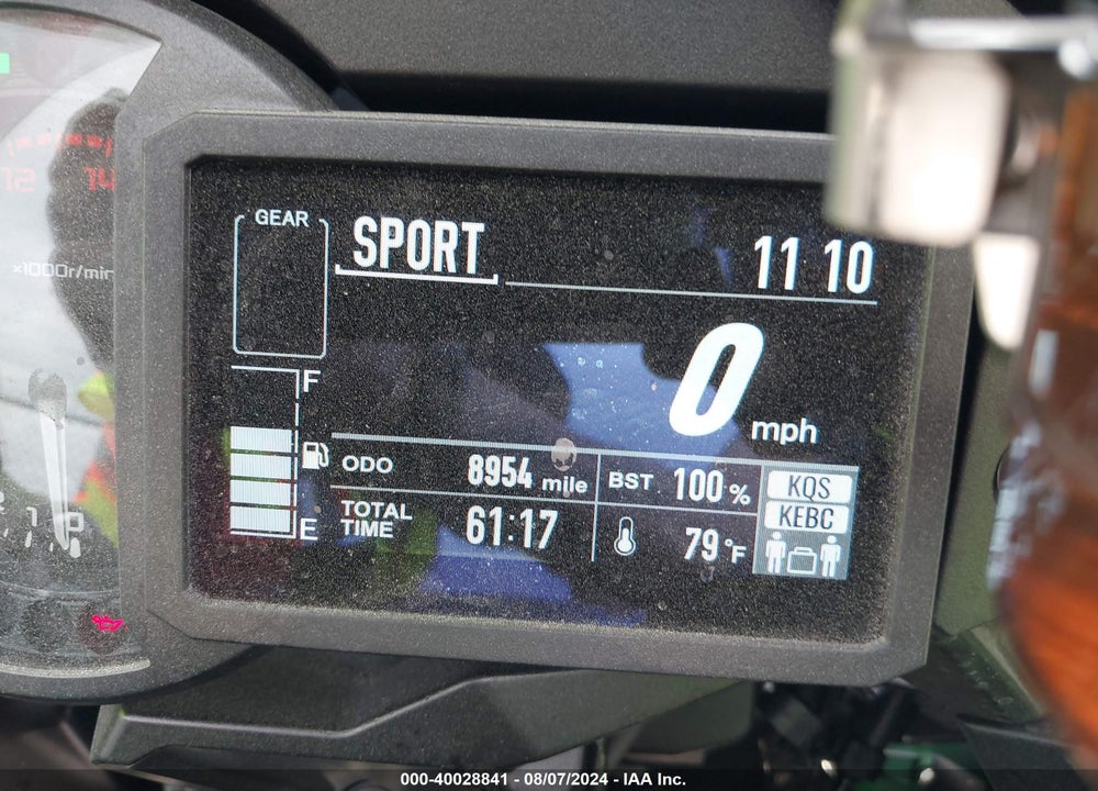 2020 KAWASAKI ZX1002 D VIN: JKBZXVD18LA003025
