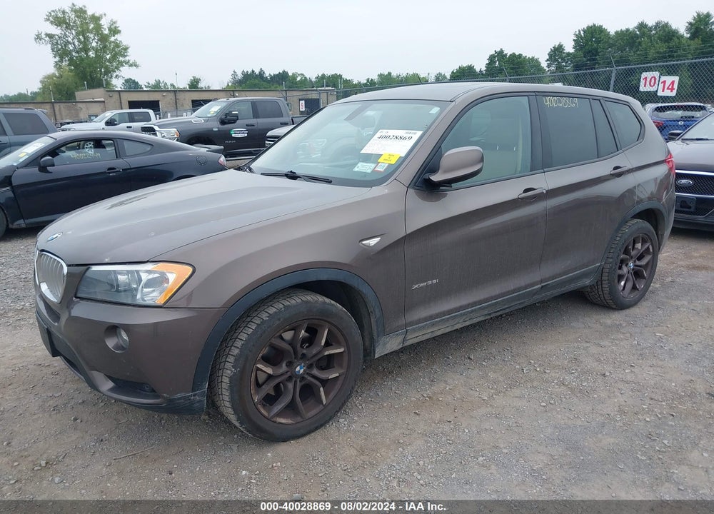 2013 BMW X3 XDRIVE35I VIN: 5UXWX7C50DL976630