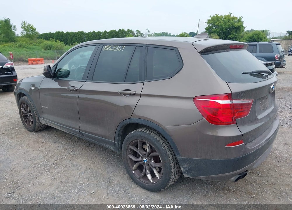 2013 BMW X3 XDRIVE35I VIN: 5UXWX7C50DL976630