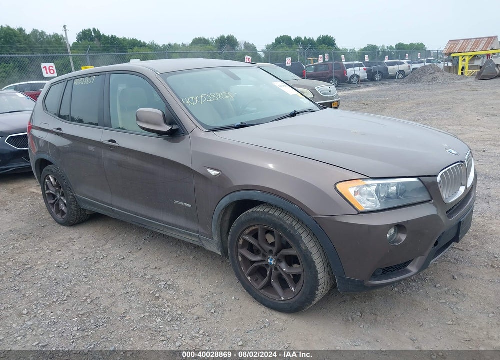2013 BMW X3 XDRIVE35I VIN: 5UXWX7C50DL976630