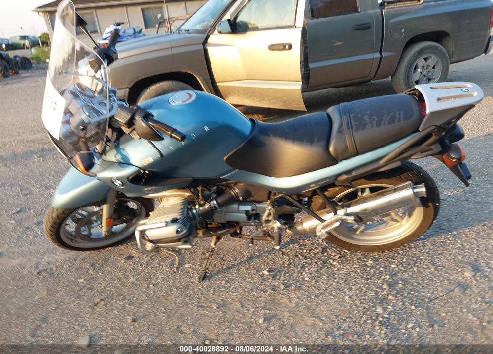 2002 BMW R1150 R VIN: WB10439B22ZF45397