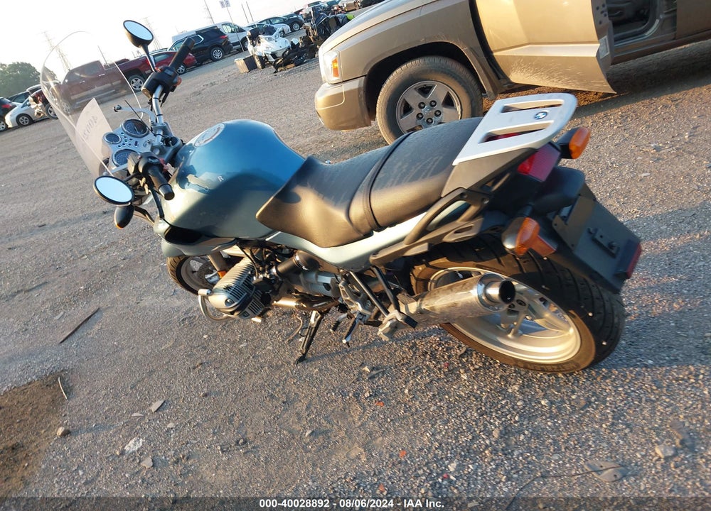 2002 BMW R1150 R VIN: WB10439B22ZF45397