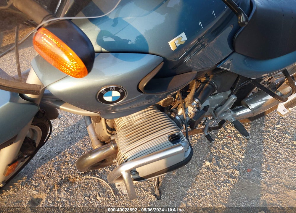 2002 BMW R1150 R VIN: WB10439B22ZF45397