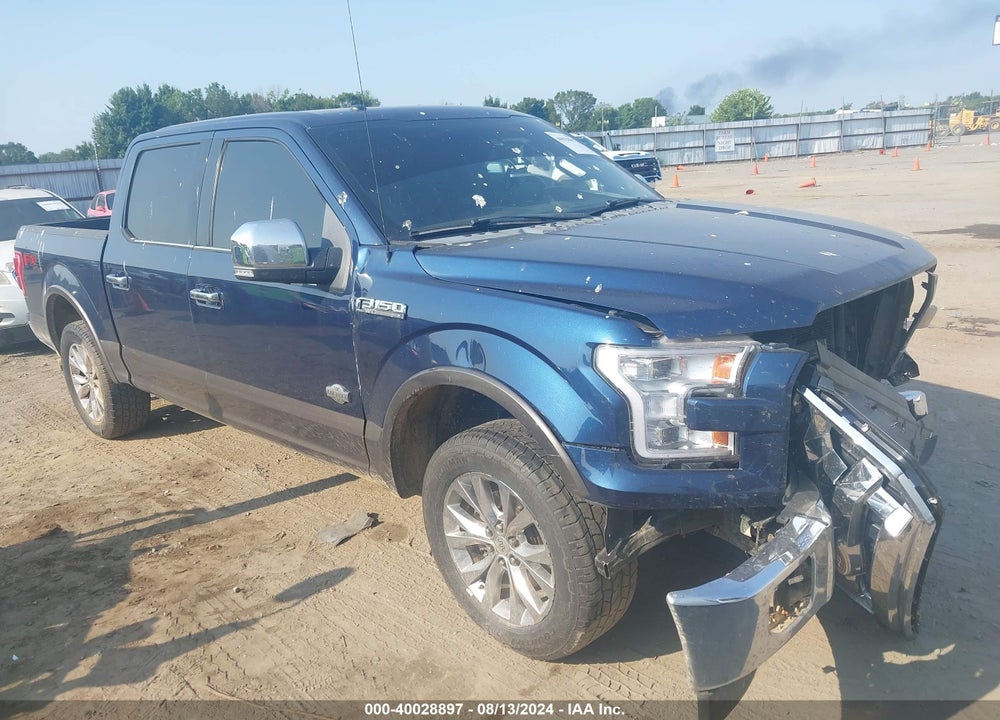 2015 FORD F-150 KING RANCH VIN: 1FTEW1EF2FFB23411