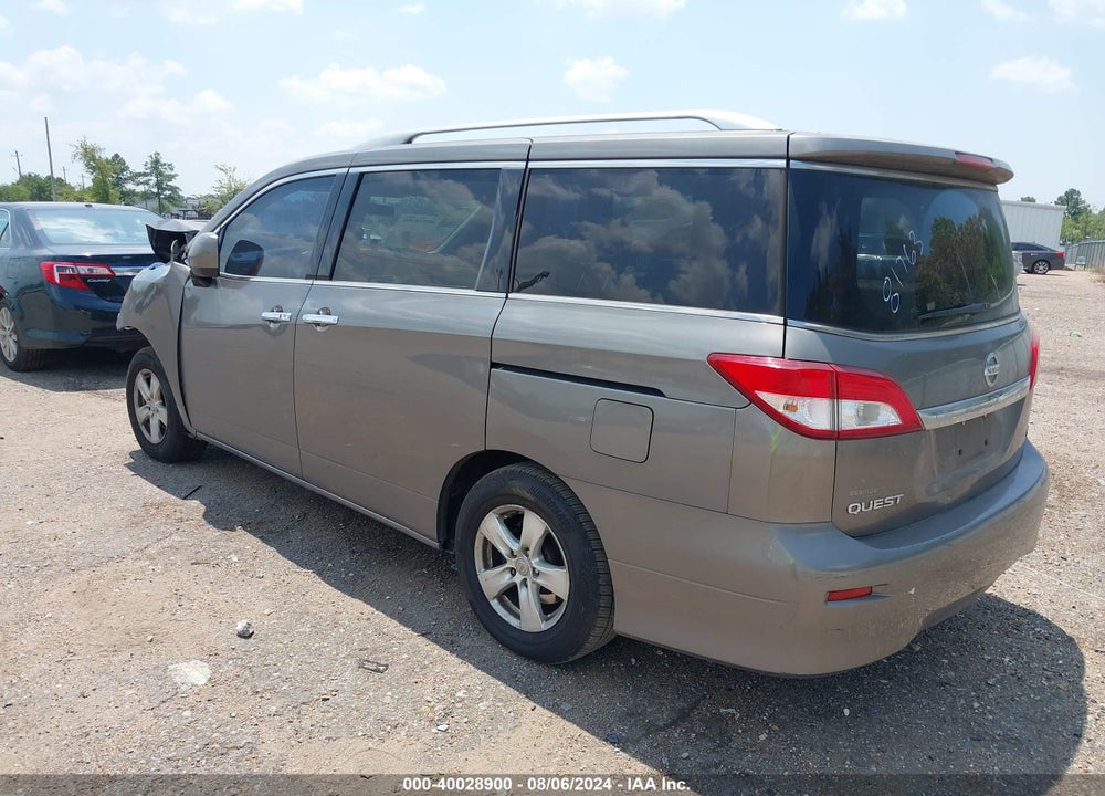 2016 NISSAN QUEST VIN: JN8AE2KP0G9150700