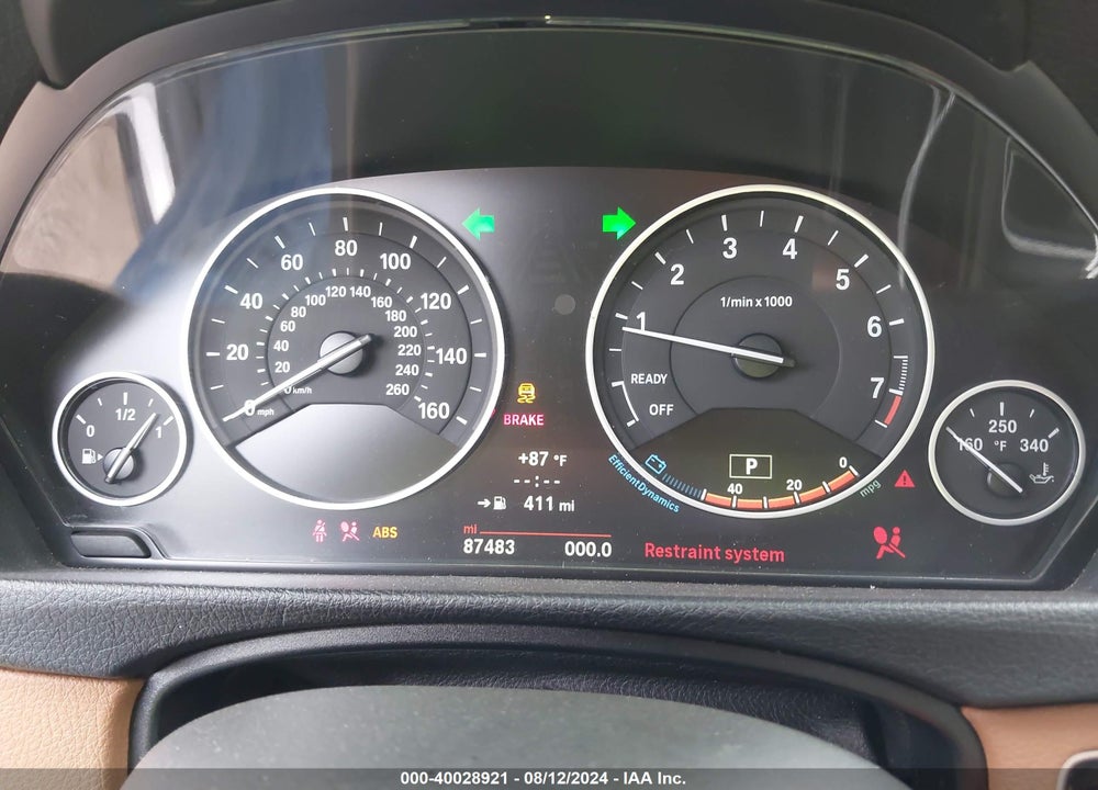 2014 BMW 328I VIN: WBA3B5G50ENS08893