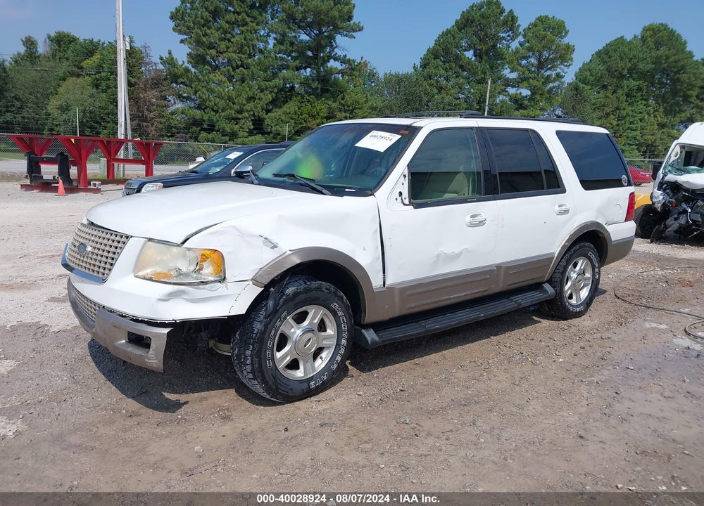 2003 FORD EXPEDITION EDDIE BAUER VIN: 1FMFU18L63LA43811