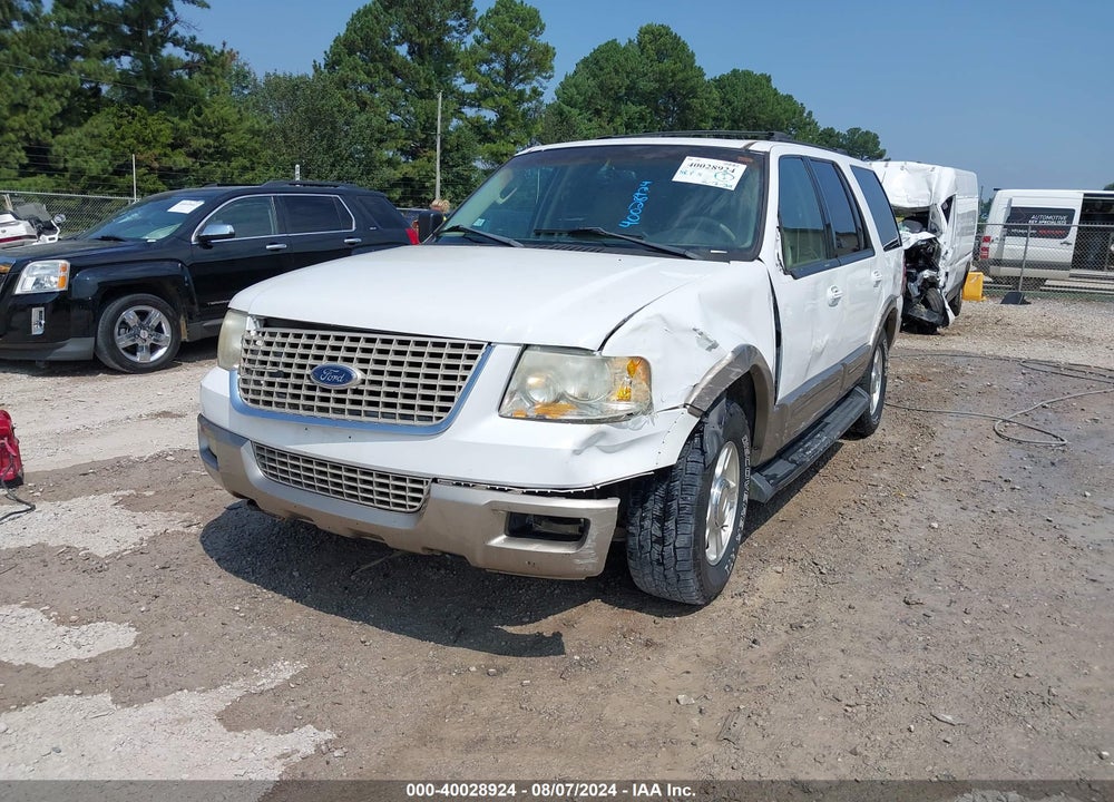 2003 FORD EXPEDITION EDDIE BAUER VIN: 1FMFU18L63LA43811