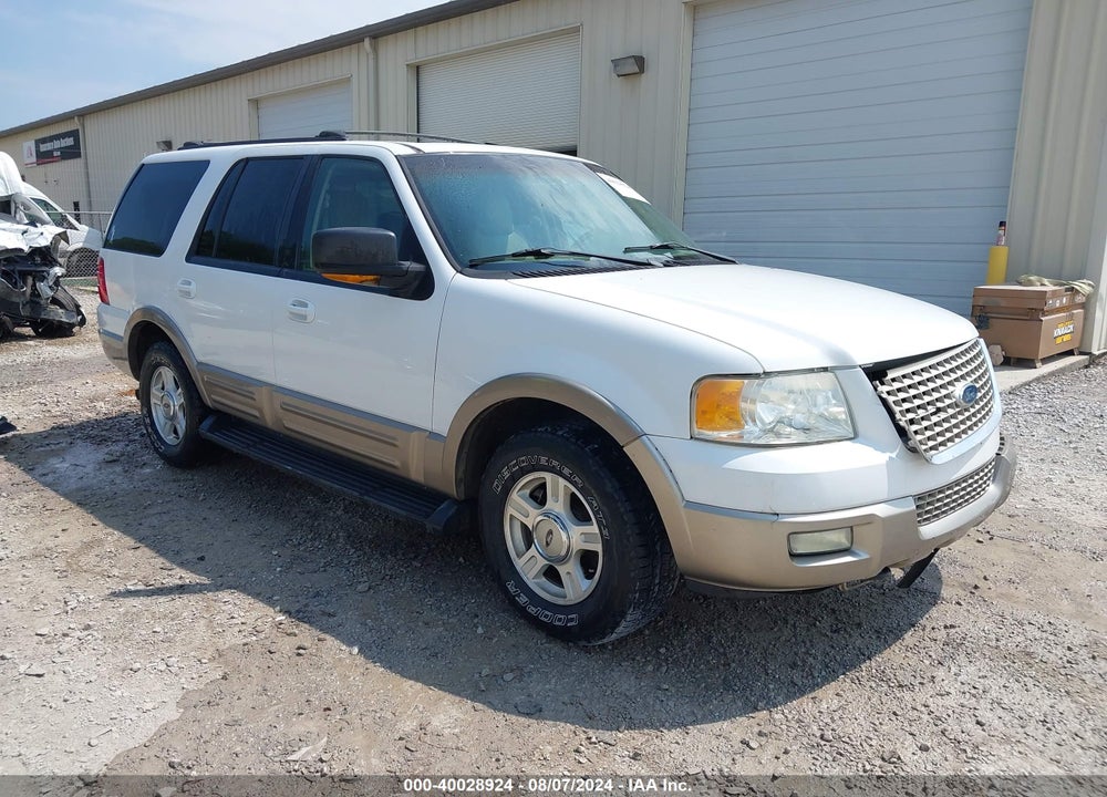 2003 FORD EXPEDITION EDDIE BAUER VIN: 1FMFU18L63LA43811