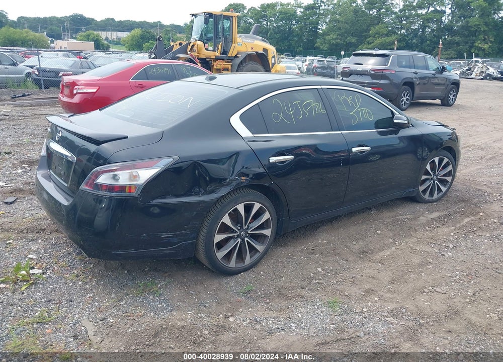 2014 NISSAN MAXIMA VIN: 1N4AA5AP9EC468721