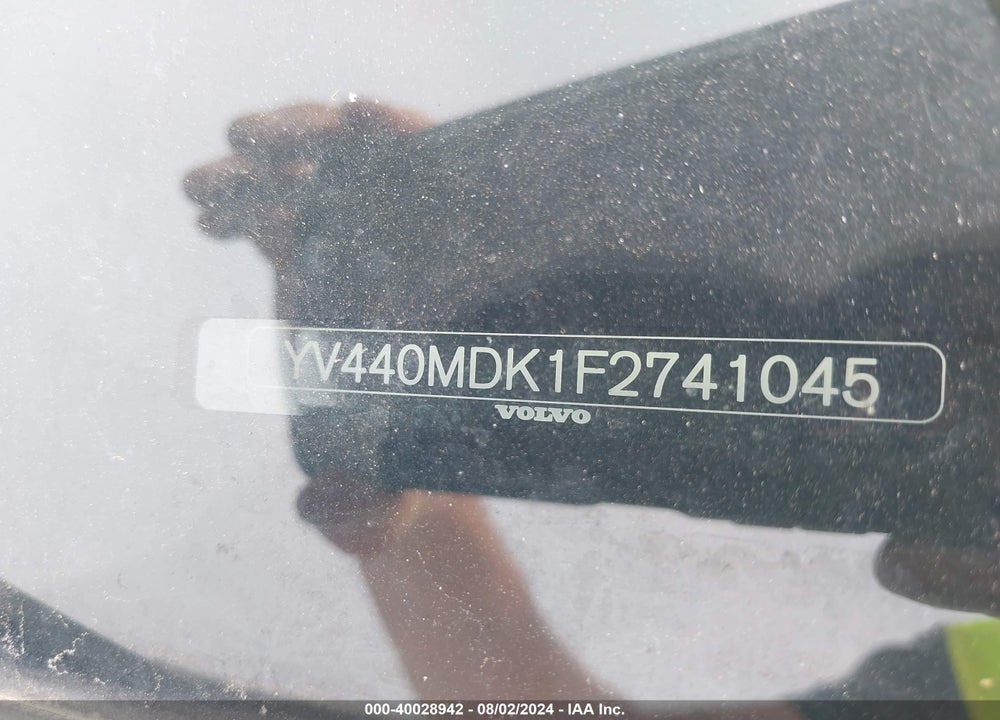 2015 VOLVO XC60 T5 PREMIER VIN: YV440MDK1F2741045