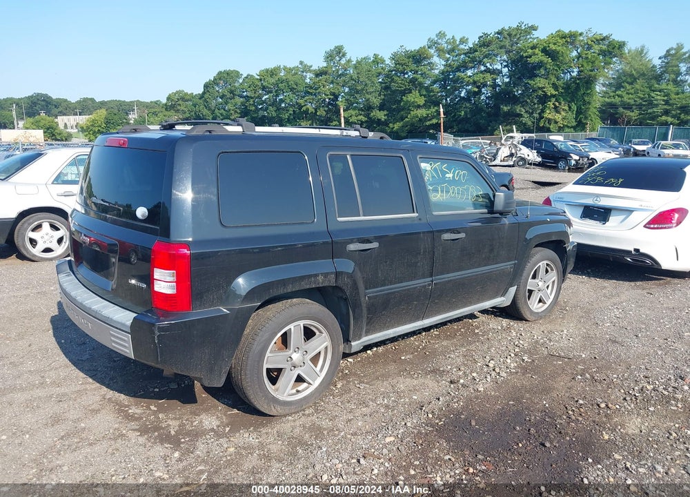 2007 JEEP PATRIOT LIMITED VIN: 1J8FT48W37D414290