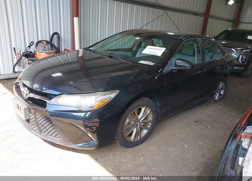 2016 TOYOTA CAMRY SE VIN: 4T1BF1FK2GU554290