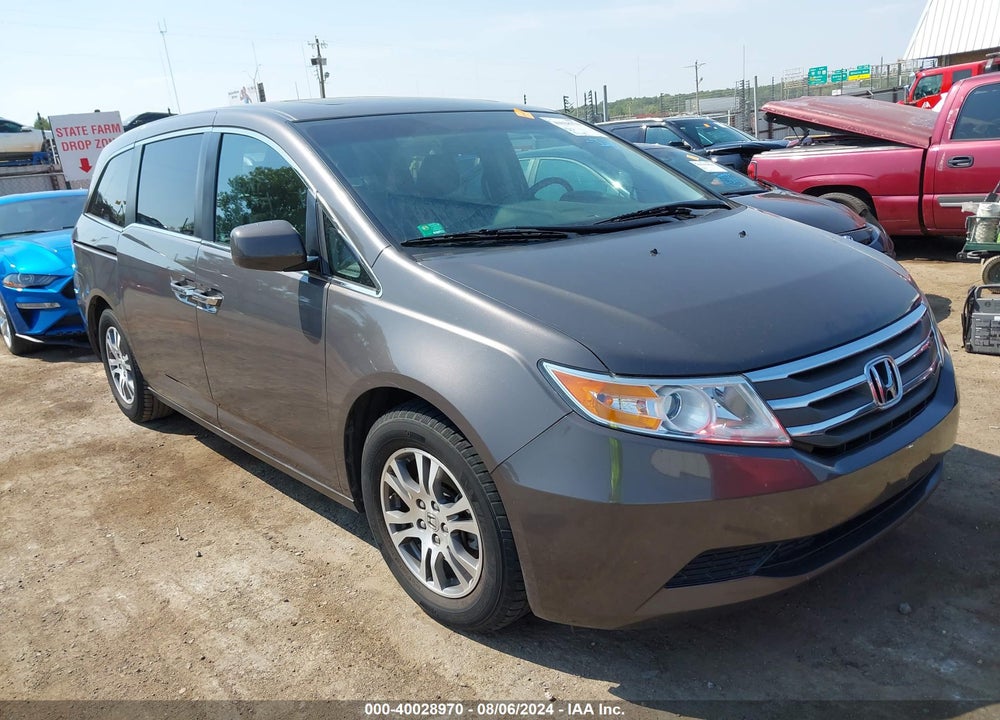 2012 HONDA ODYSSEY EX-L VIN: 5FNRL5H64CB048904