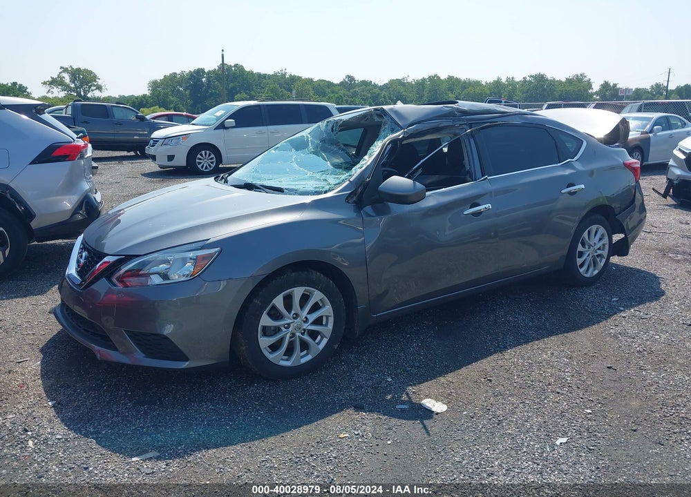 2018 NISSAN SENTRA SV VIN: 3N1AB7AP8JY313942