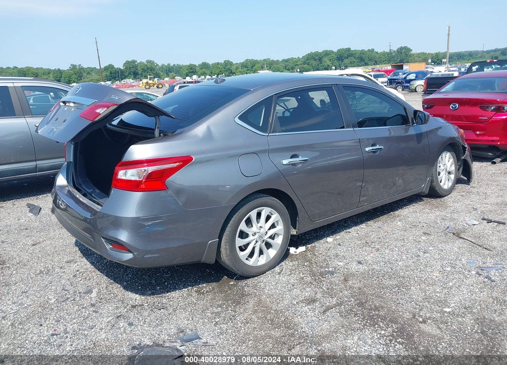 2018 NISSAN SENTRA SV VIN: 3N1AB7AP8JY313942