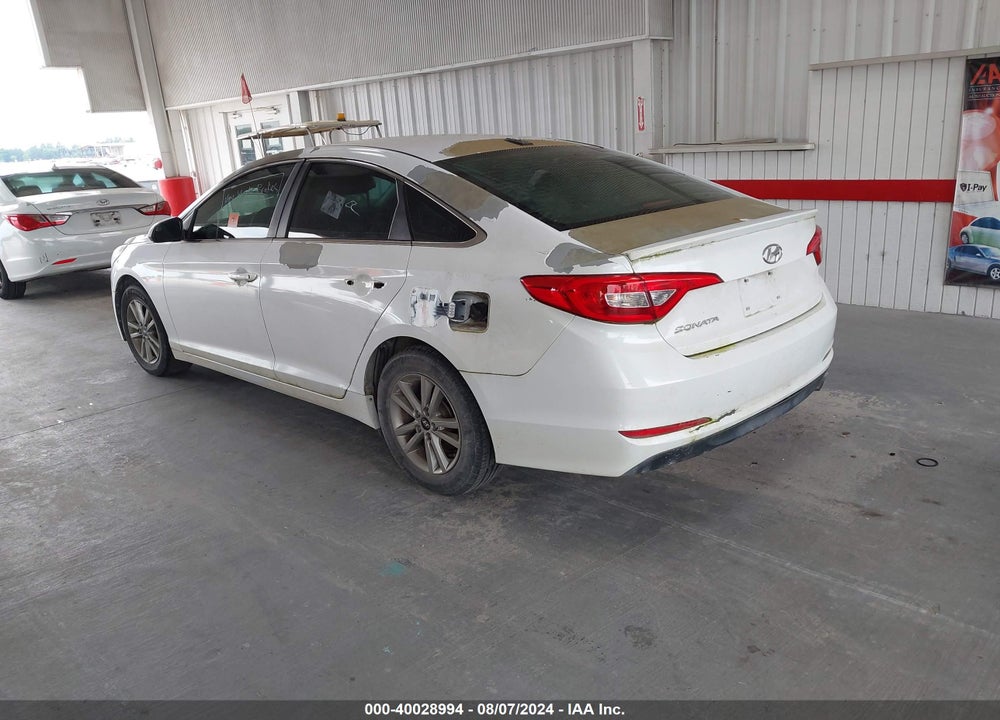 2015 HYUNDAI SONATA SE VIN: 5NPE24AF6FH057924