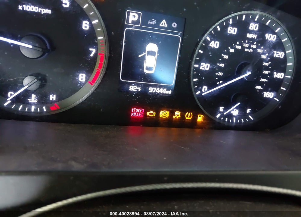 2015 HYUNDAI SONATA SE VIN: 5NPE24AF6FH057924