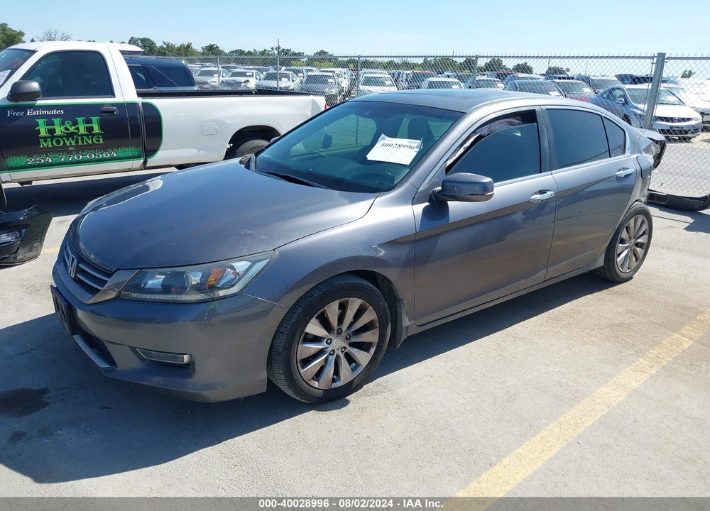 2013 HONDA ACCORD EX-L VIN: 1HGCR2F87DA015009