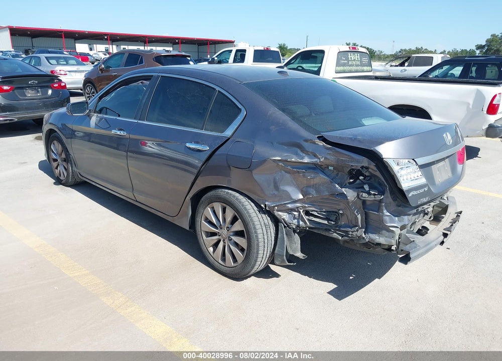 2013 HONDA ACCORD EX-L VIN: 1HGCR2F87DA015009