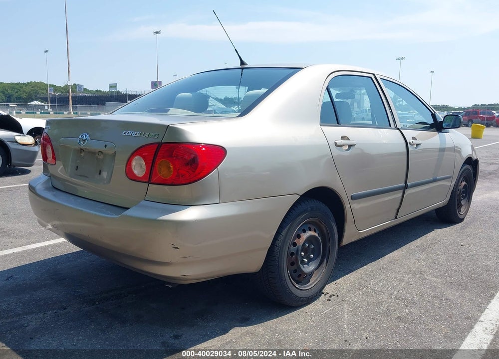 2004 TOYOTA COROLLA VIN: 2T1BR32E54C261788