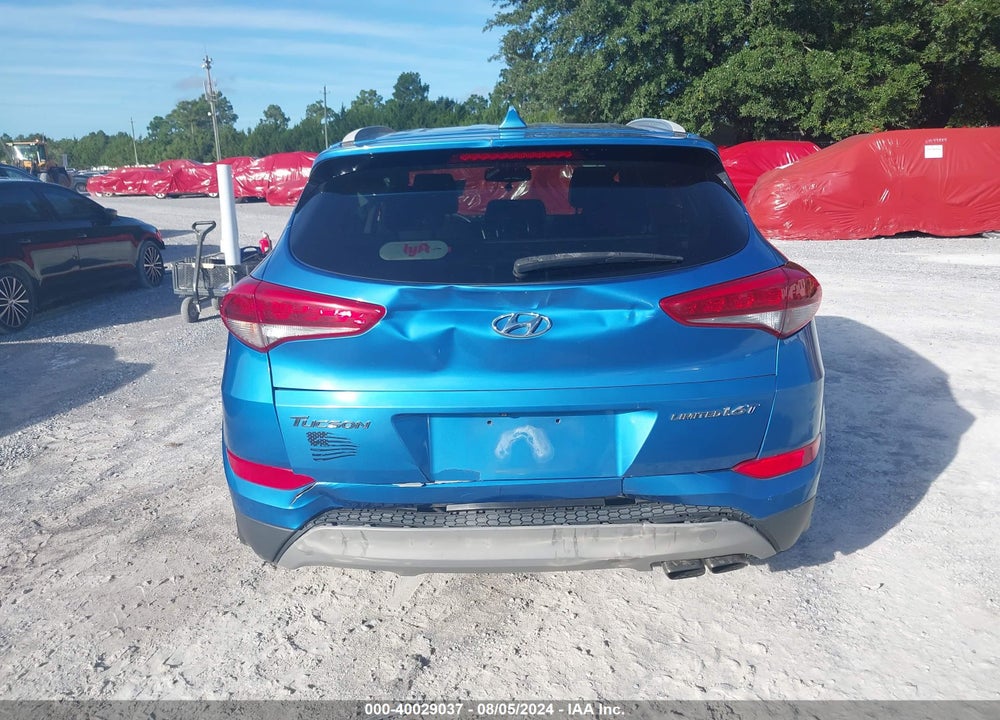 2017 HYUNDAI TUCSON LIMITED VIN: KM8J33A25HU531580