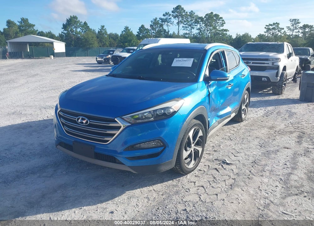 2017 HYUNDAI TUCSON LIMITED VIN: KM8J33A25HU531580