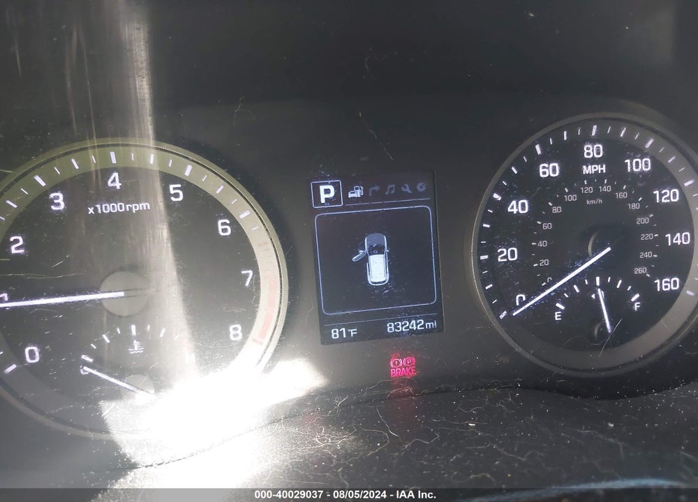 2017 HYUNDAI TUCSON LIMITED VIN: KM8J33A25HU531580