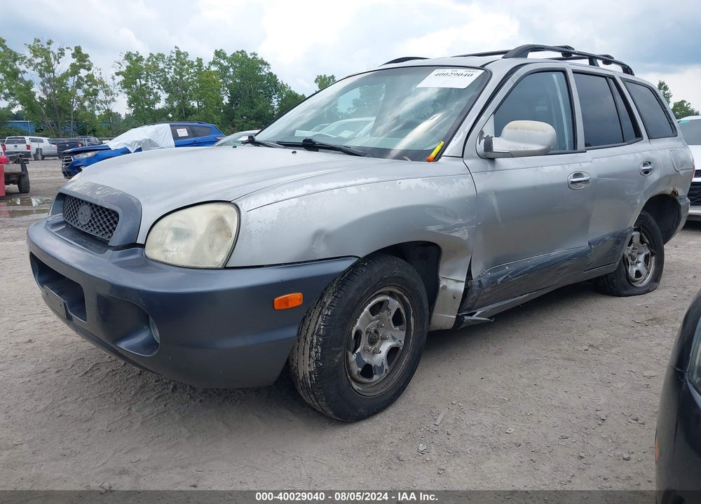 2004 HYUNDAI SANTA FE GLS/LX VIN: KM8SC13E84U596546