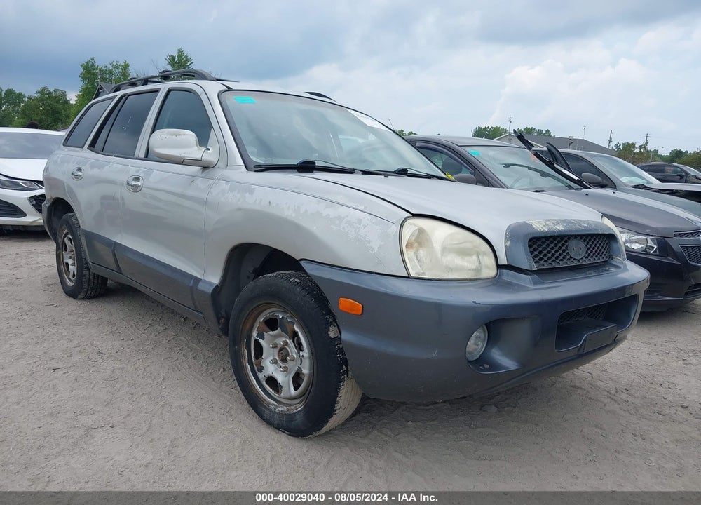 2004 HYUNDAI SANTA FE GLS/LX VIN: KM8SC13E84U596546
