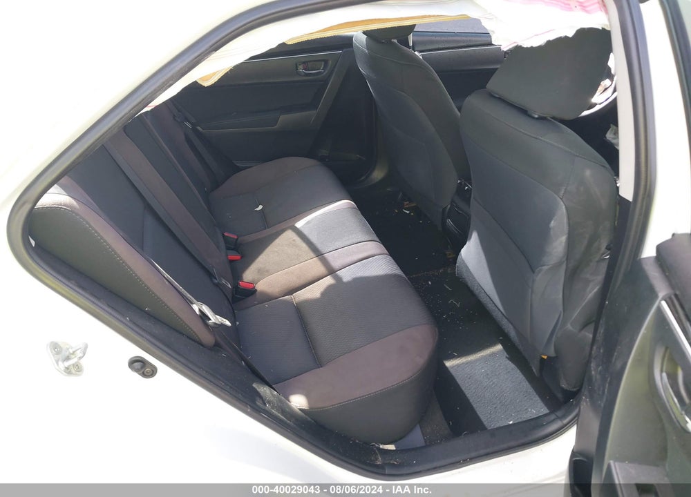 2017 TOYOTA COROLLA LE VIN: 5YFBURHE6HP737500