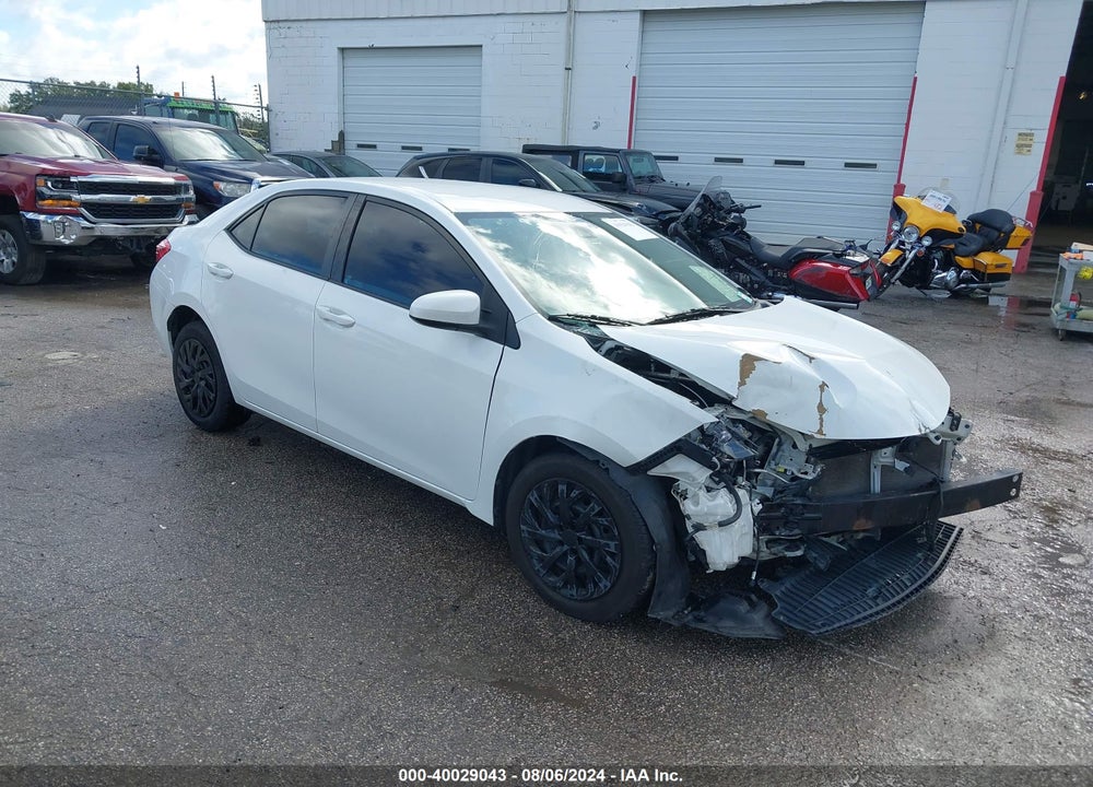 2017 TOYOTA COROLLA LE VIN: 5YFBURHE6HP737500