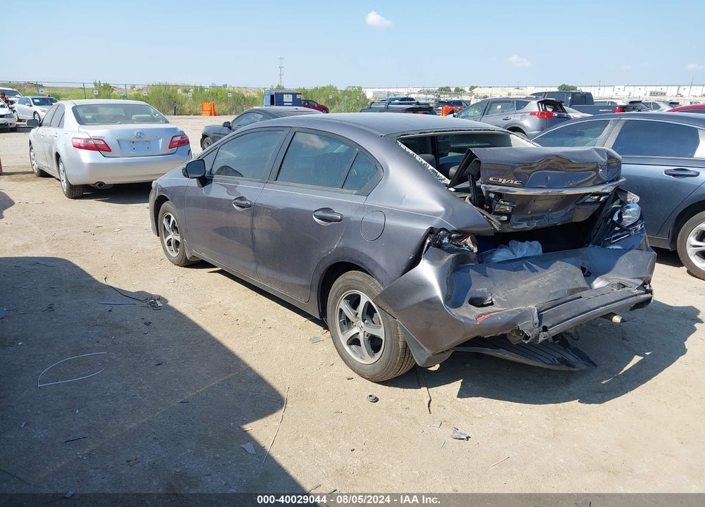 2015 HONDA CIVIC SE VIN: 19XFB2F72FE108706