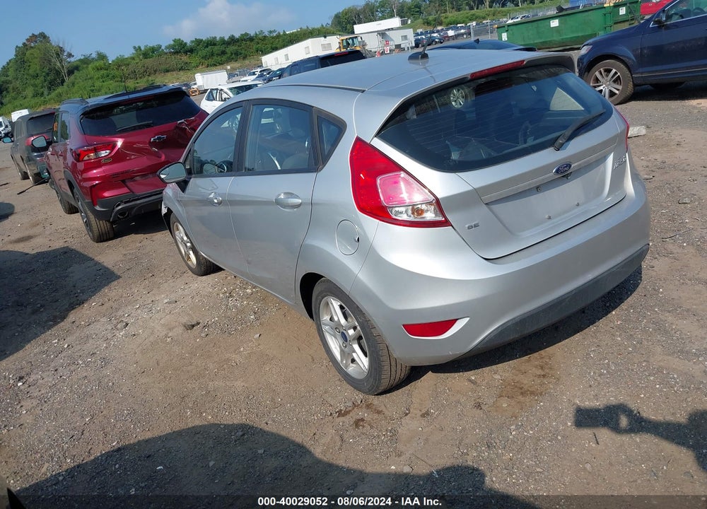 2018 FORD FIESTA SE VIN: 3FADP4EJ9JM110782