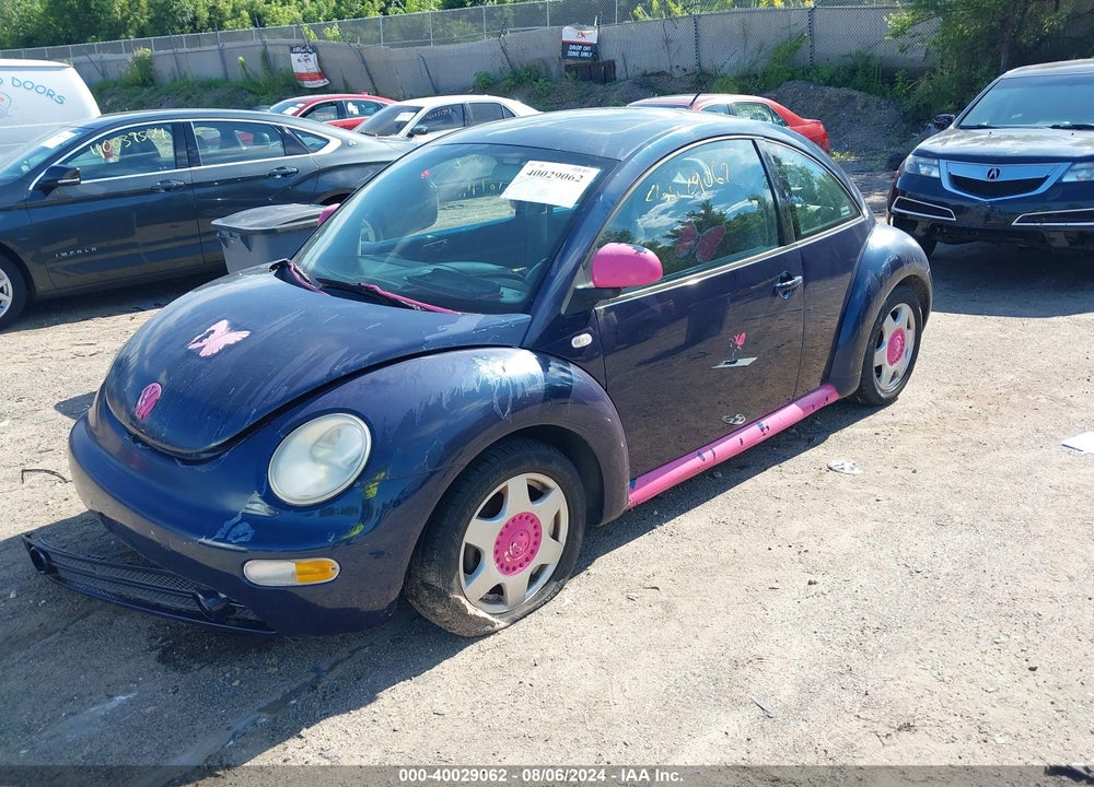 2000 VOLKSWAGEN NEW BEETLE GLS VIN: 3VWCA21C4YM403158