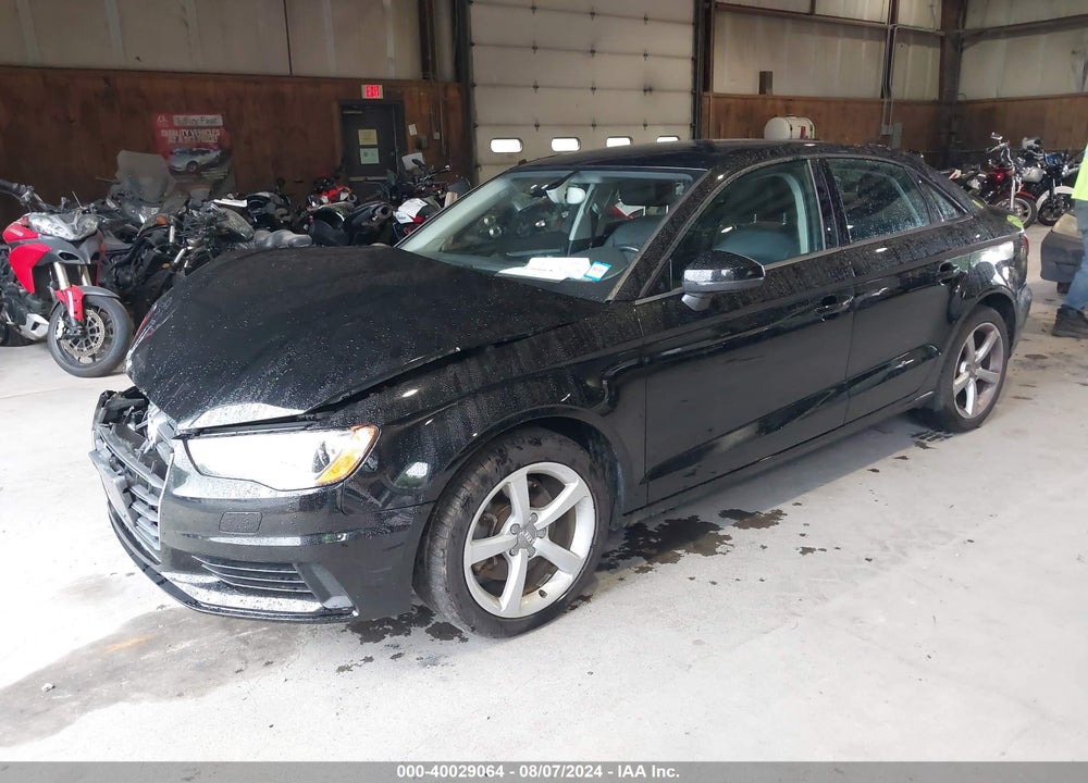2015 AUDI A3 2.0T PREMIUM VIN: WAUBFGFF4F1134683