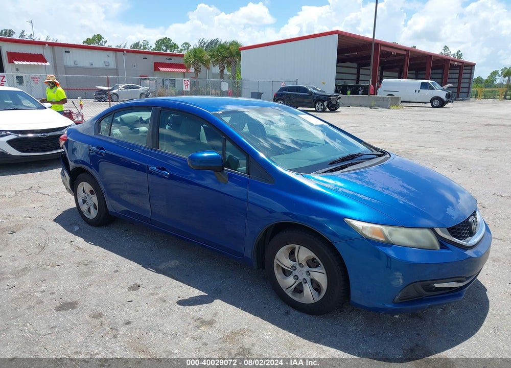 2015 HONDA CIVIC LX VIN: 19XFB2F51FE079262