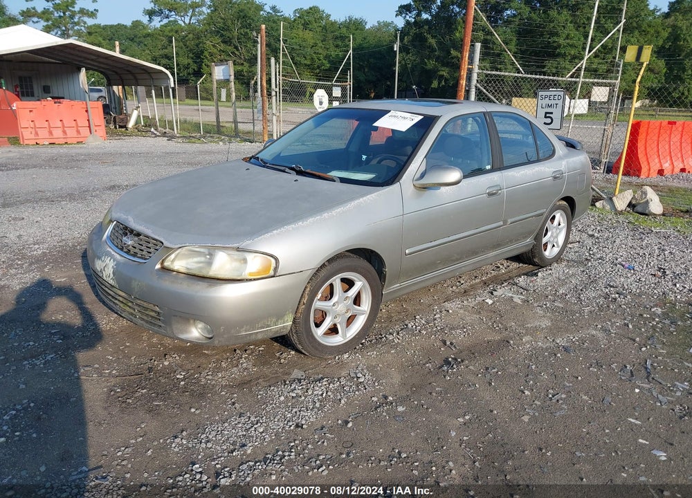 2001 NISSAN SENTRA SE- VIN: 3N1BB51D11L113237
