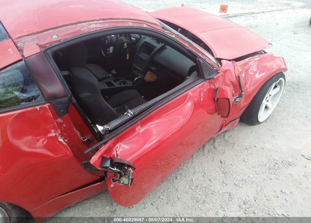 2004 NISSAN 350Z TRACK VIN: JN1AZ34E44T062641
