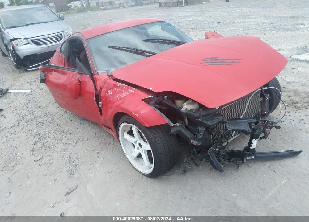 2004 NISSAN 350Z TRACK VIN: JN1AZ34E44T062641