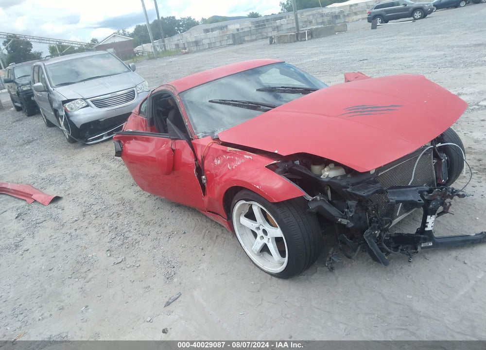 2004 NISSAN 350Z TRACK VIN: JN1AZ34E44T062641