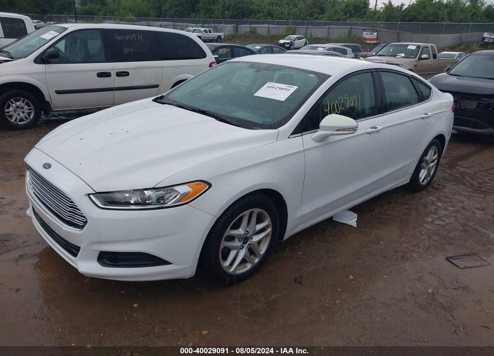 2016 FORD FUSION SE VIN: 3FA6P0H77GR341709