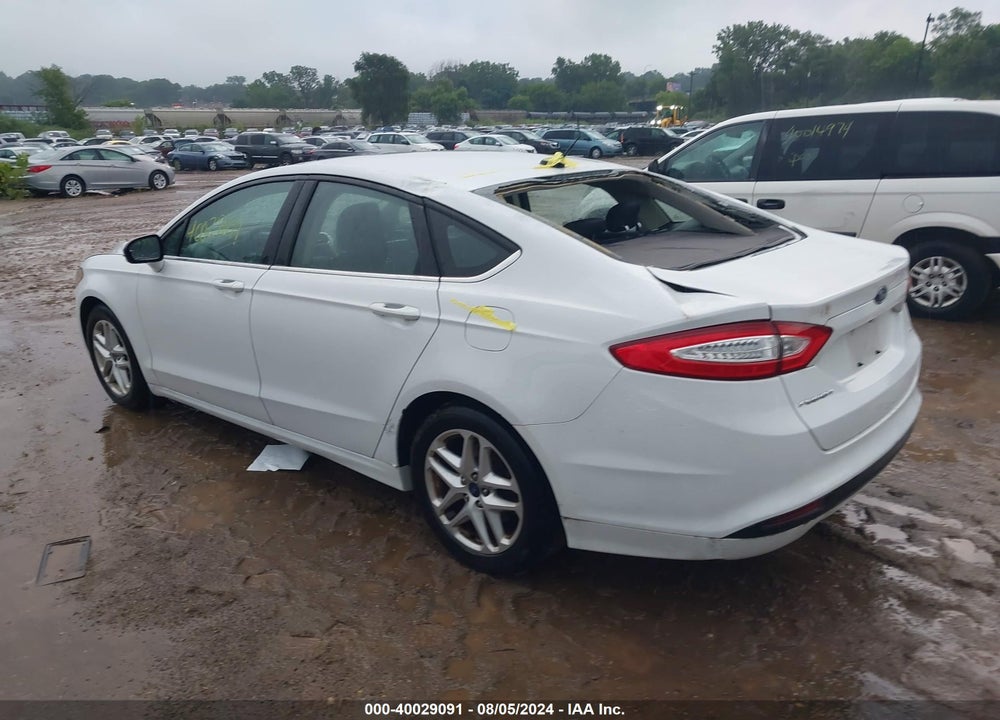 2016 FORD FUSION SE VIN: 3FA6P0H77GR341709